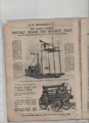 Ephemera ? portable & fixed steam engines. Manufactured by F W Reynolds^ 73 Southwark Street & the