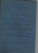 Military South Africa ? Basutoland 1883 official Government ?Blue Book? concerning the Gun War of