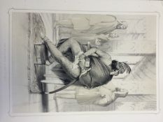 India ? Maharajah Sher Singh. Rare tinted lithograph by L. Dickinson Published by J. Dickinson &