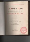 Genealogy ? Surrey ? The Family of Leete by  Joseph Leete^ privately printed 1881^ 4to 113pp^ with