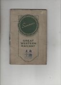 Ephemera ? British Empire Exhibition 1924. The ?Great Western Railway souvenir? booklet. Being a