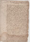 Sir Christopher Hatton ? Lord Chancellor to Elizabeth I ms letter addressed to Hatton^ probably a