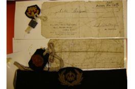 Postal History ? Post Office Badges good collection of three original badges issued by the GPO^