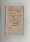 Pamphlet ? economics 18th c Lord Stair?s argument to prove the indispensable duty of the Creditors