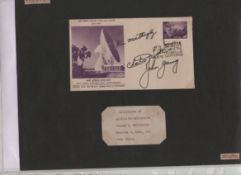 Autograph ? Apollo 16 Indian first day cover celebrating the first man on the moon dated February