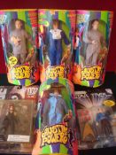 Small Selection of Carded Action Figures: To consist of Austin Powers x2, Dr Evil x2, Star Trek