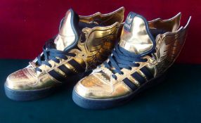 Jeremy Scott Adidas Originals Winged Trainers: This is a pair of fashion adidas that combined