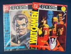 Rare Watchmen Comics Hero Role Playing Modules: Artwork by Dave Gibbons, number issues 227 and 235