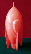 Dan Dare Horlicks Space Cup Vintage Original Eagle Spacespace 1950s: Made from Red plastic in the