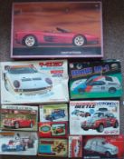 Collection of Plastic Model Kits: To include Airfix 1905 Rolls Royce 1911 Rolls Royce, 1930 Bentley,