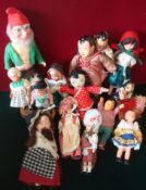 Small Selection of Costume Dolls: From all over the World to include some early Japanese and