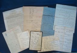 14th (King’s) Hussars: Manuscript notes: (c1920-22) in reference to 14th (King’s) Hussars. All