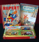 Selection of Rupert Items: To consist of early Rupert Annual, 1952 Rupert and Uncle Bruno No2