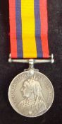 Queen South Africa Medal: To 3978 Pte C. W. Tungate Norfolk Regt having no Bar but not confirmed