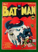 Scarce DC Batman Comics Summer Issue Number 2: 2nd Appearance of The Joker and 2nd Appearance of