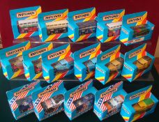 Selection of 1983 Matchbox Diecast Cars: To include MB Numbers 17 three variations, 22, 38 four