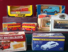 Selection of Diecast Cars: To include Matchbox 75 No 17 The Londoner (Salvation Army) x2, Corgi No