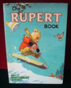 Very Rare 1956 Rupert Annual in great condition - no puzzles touched, original owner name neatly