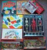 Collection of French Games and Puzzles: To include CEJI Anatomie 2000, Meccan’Olive construction