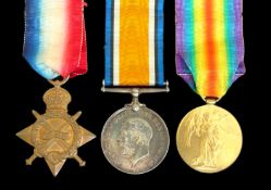 WW1 Officers Trio to RFA D Battery 67th Bde 10 Div, Royal Field Artillery: 2nd Lt Reg Charles