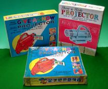 Chad Valley Give A Show Projector: Selection of three sets featuring Noddy, Pinky and Perky, Lassie,