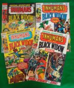 Marvel Amazing Adventures Numbers 1 to 4 Comics: Featuring The Inhumans and the Black Widow all