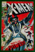 Marvel X-Men Comics: Featuring The Power in issue No 56 May 1969 1/- with 5p overprint condition