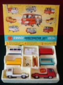 CORGI Constructor Set GS/24 (Commer 3/4 Ton Chassis): Boxed example complete with Crates, Milkman