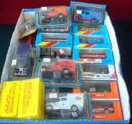 Selection of Matchbox Diecast Boxed Vans: Mostly Commercials and Buses all clean and boxed (20)