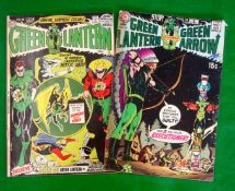 DC Comics Green Lantern Co Starring Green Arrow: Issue 79 September 1970 Low Grade and 88 Feb/