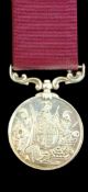 1855-1874 LSGC Long Service Medal: To 1110 Pte E Newton 7th Hussars
