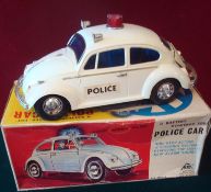 Alps Volkswagen Police Car: Battery Powered toy nonstop action, revolving top light, new alarm sound