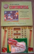 Subbuteo Continental Set: Great condition Box 85% complete (missing Floodlights, 1 Red – 1 Blue