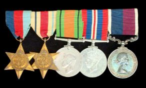 WW2 Royal Air Force And QEII Long Service Good Conduct Medal Group: To 577246 Sgt F F W Knight RAF