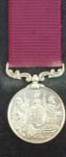 1855-1874 LSGC Long Service Medal: To 699 Pte J Crowden 7th Hussars