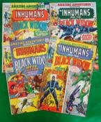 Marvel Amazing Adventures Numbers 5 to 8 Comics: Featuring The Inhumans and the Black Widow all