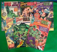 Marvel Tales to Astonish Comics: Featuring Sub-Mariner and The Hulk issues 79 May 1966 12c, 81