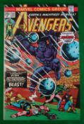 Scarce Marvel Comics The Avengers Cent Copy: Non- Distributed in the UK Edition number 137 July 1975