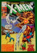 Marvel X-Men Comics: Featuring Slaves of the Star Spawn in issue No 65 Feb 1969 1/- price