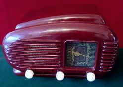 1956 Tesla model 308U “Talisman” Radio: This is a gorgeous example of Streamline design and much