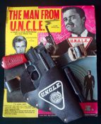 Lone Star The Man from Uncle 7.63mm Automatic Gun: Carded Uncle gun has a cracked piece in the