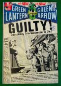 DC Comics Green Lantern Co Starring Green Arrow: Issue 80 October 1970 Guilty Conspiracy Trio