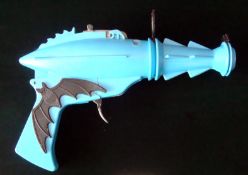 Lonestar Batman plastic Cap Gun: Blue and black plastic, complete with both sights and working