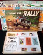 1965 Whittle craft Stirling Moss Rally Board Game: Stirling Moss Rally sees 2 to 6 players race