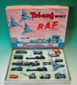 Rare Triang Minic RAF Special Squadron Presentation Set: In the original box: Containing 16 Push and