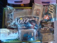 The James Bond Diecast Cars Collection: Featuring cars from his films still in original boxes some