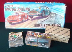 Airfix Motor Racing related Items: To consist of Hump Back Bridge, Pick-Up Braids and Eagle-