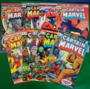 Marvel Captain Comics: Featuring issues 26, 27, 28, 29, 30, 34, 35, 36, 37 spanning 1973-1975