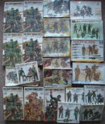 Collection of Plastic Model Soldier Kits: To include Tamiya (12) and Zvezda (5) together with 5