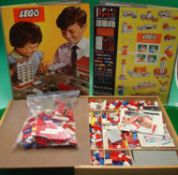 Quantity of 1960/70s Original Lego: Consisting of various pieces mainly Red and White together